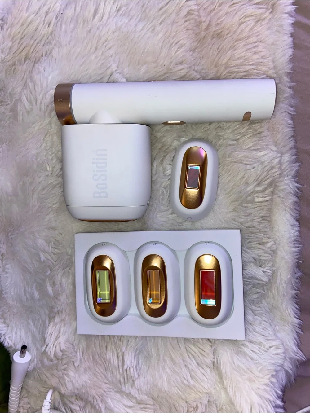White & Gold At-Home IPL Hair Removal Kit